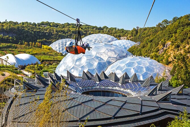 England’s Fastest Zipline at the Eden Project - The Harnessing Area: Safety That Doesn’t Feel Cold