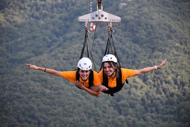 Flight with the Zipline Sicily in San Mauro Castelverde - Flight Modes Explained: Angel, Seated, and Free-Style