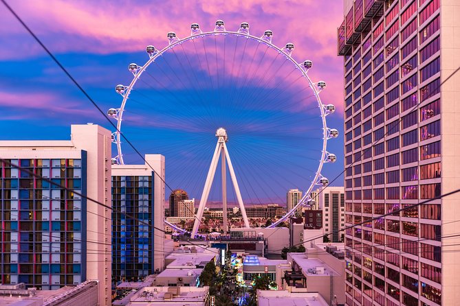 Fly LINQ Zipline at The LINQ Promenade in Las Vegas - The safety flow: harness up, then let go