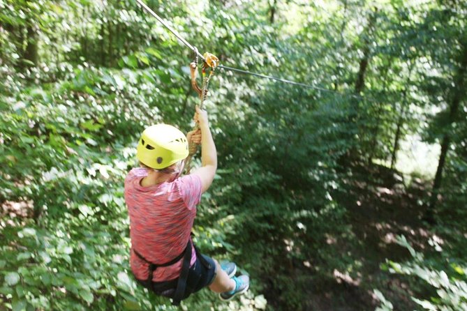Fontanel Zipline Forest Adventure at Nashville North - Where you meet: the Whites Creek Pike start