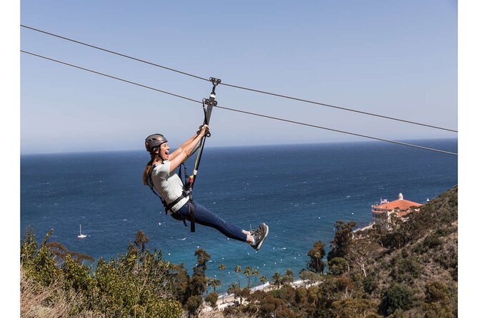 From LA: Catalina Island with Zipline Tour and Hotel Pickup - Green Pleasure Pier: quick views, quick decisions