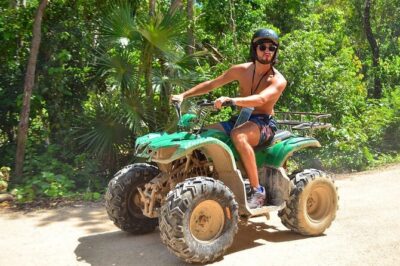 Full Adrenaline Day in Tulum! ATVs, Zipline, Cenote, Rappel, Food - ATV Jungle Trails: rugged fun, shared rides, and the gear question