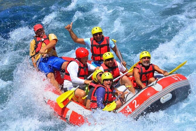 Full-Day Rafting, Ziplining, Quad and Buggy Adventure from Side/Manavgat - The rafting gear and shoe-cost trap