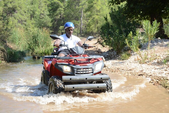 Full-Day Rafting, Ziplining, Quad and Buggy Adventure from Side/Manavgat - Ziplining after the mud: short flights with a change of pace
