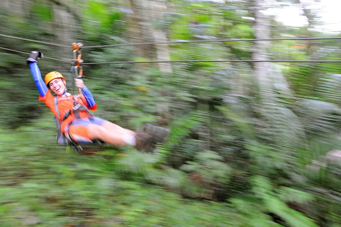 Full-Day Zipline and Waterfall Rappelling Adventure Near San Juan - Grandma’s house lunch: refuel, dry off, and enjoy the local finish