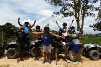 Full-Day Zipline, ATV and Horseback Riding Private Adventure from Medellín - Stopovers in Rionegro and Salto del Buey: scenic countryside between hits