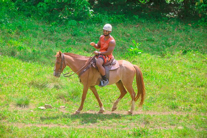 Full Pack Buggies + Horses + Zip Line + Food in Punta Cana - Dune Buggy Time: Dirt Roads, Hills, Ranches, Dust, and Mud