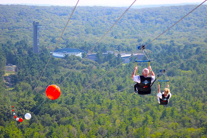 HighFlyer Zipline at Foxwoods - Safety, comfort, and who the ride fits best