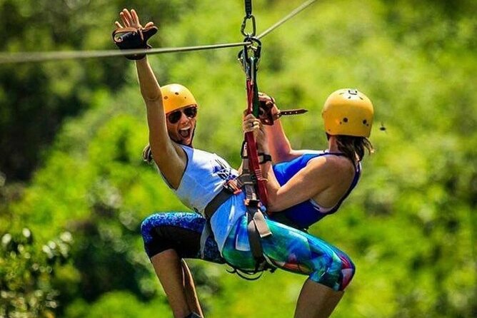 Jaco Jungle Zipline & Waterfall Tractor Tour - Safety setup and the hike to El Encanto (180 feet)