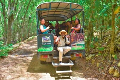 Jamwest: Zipline, Cultural Ride, and ATV Off-Road Adventure - ATV off-road in Jamaica: automatic quads, helmets, and expect it to get dusty