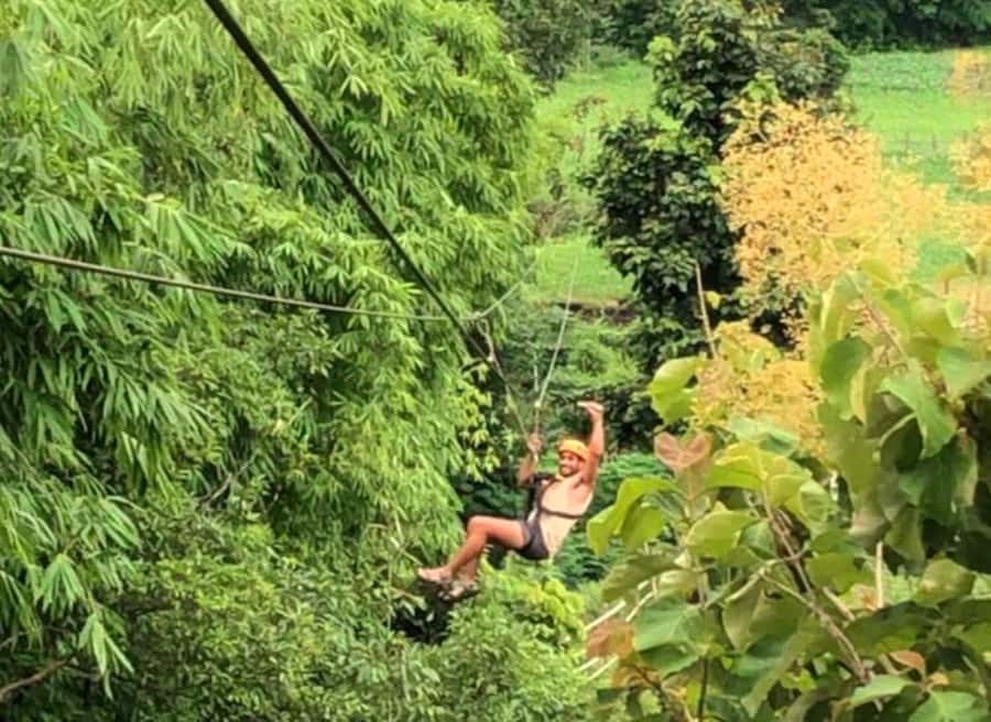 Ko Samui: Tree Bridge Jungle Zipline and Waterfall Adventure - Transfers, group size, and timing that keep it manageable