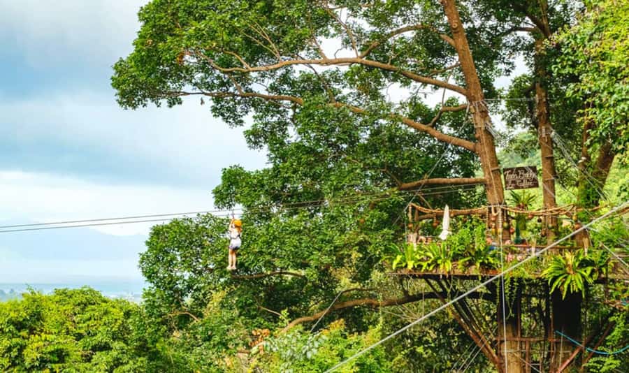 Ko Samui: Tree Bridge Jungle Zipline and Waterfall Adventure - Photos and videos: how to get your shots without stress
