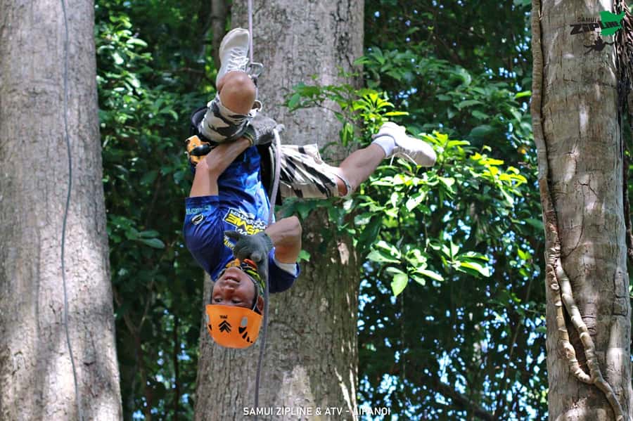 Koh Samui: Panoramic Zipline Experience at Samui Zipline - Staircases and abseiling options: choosing your comfort level