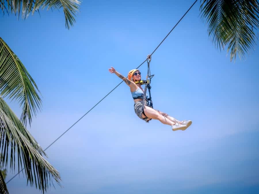 Koh Samui: Samui Zipline adventure and hotel pick up service - Zipline A vs Zipline B: Picking the Right Course for Your Comfort Level