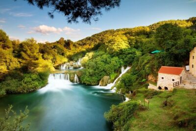Krka National Park & Zipline Šibenik - Čikola Canyon - Skradinski buk: the Krka waterfall moment with time to actually enjoy it