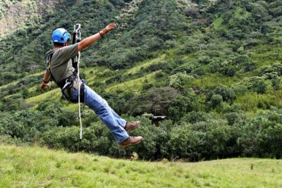 Kualoa Ranch - Zipline Tour - Safety first: harnesses, auto-brakes, and guide coaching