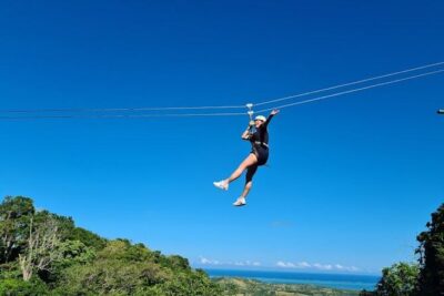 Largest Zipline in South Pacific & Cave Exploration in Nadi - The Zipline Course: Treetops, Ocean Views, and a Lot of Stairs