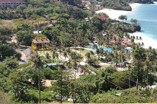 Mainland ZipLine Experience in Boracay - The ride itself: harness-secured descent and treetop views