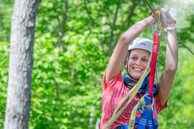 Minnesota's Premiere 7 Line Zipline Experience - The 7-line course: zipping over thousands of feet and 15 miles of views