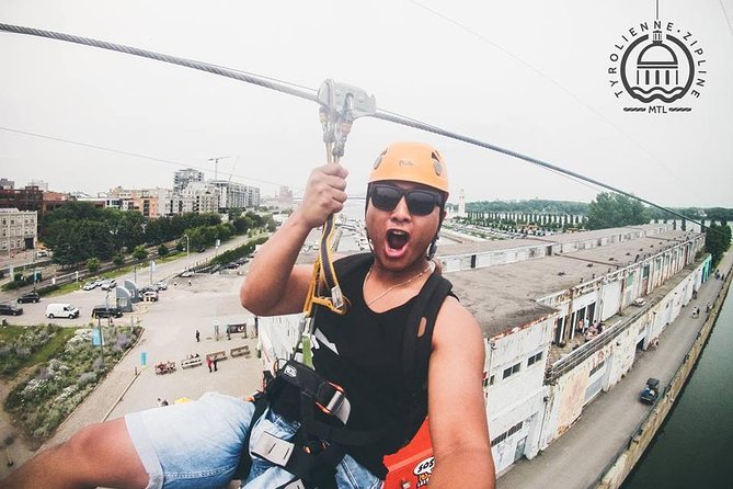 Montreal Zipline Adventure - Photo, Phone Holders, and Those End-of-Flight Moments