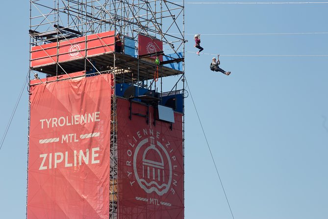 Montreal Zipline Adventure - The Zipline Segment: Two Cables, 1200 Feet, and a Shared Rush