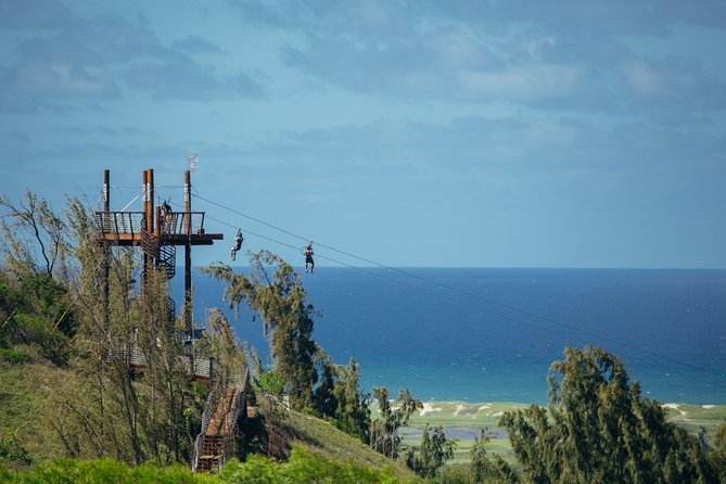 Oahu's North Shore: 8-Line Zipline Adventure - The 8-line zipline sequence: what the 500–2,400 foot range means for you