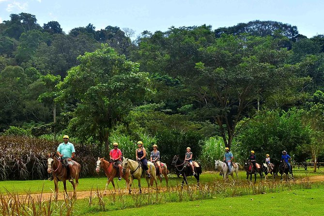 Ocean View Zip Line + Horseback Riding & Natural Pool Combo - A 4-hour triple adventure near Jaco’s greener side