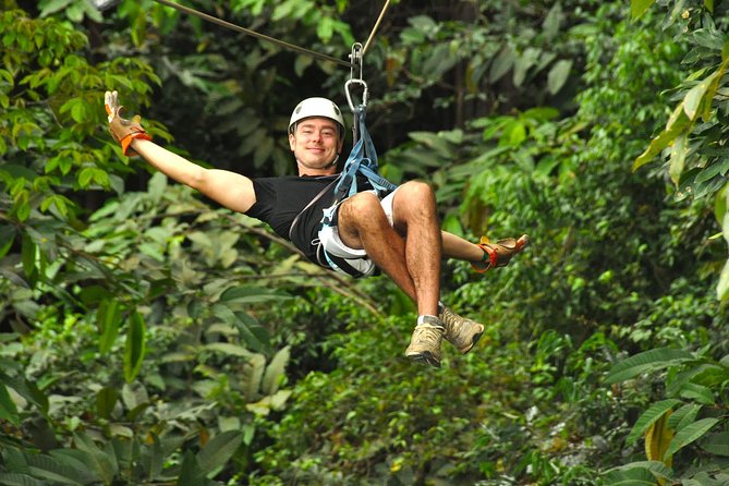 Ocean View Zip Line + Horseback Riding & Natural Pool Combo - Horseback to a natural swimming hole and waterfalls