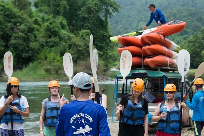 One Day Kayaking, Zipline and Tubing In Cave from Vang Vieng - Key things to know before you go