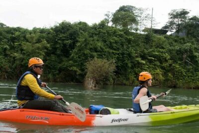 One Day Kayaking, Zipline and Tubing In Cave from Vang Vieng - Tham Nam Water Cave tubing: the midday highlight (and why lunch is smart)