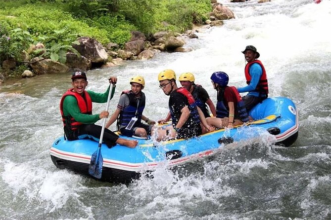 Phang Nga Tour with White Water Rafting and Zipline - Rafting training and white-water action on a 5 km (or 7 km) run