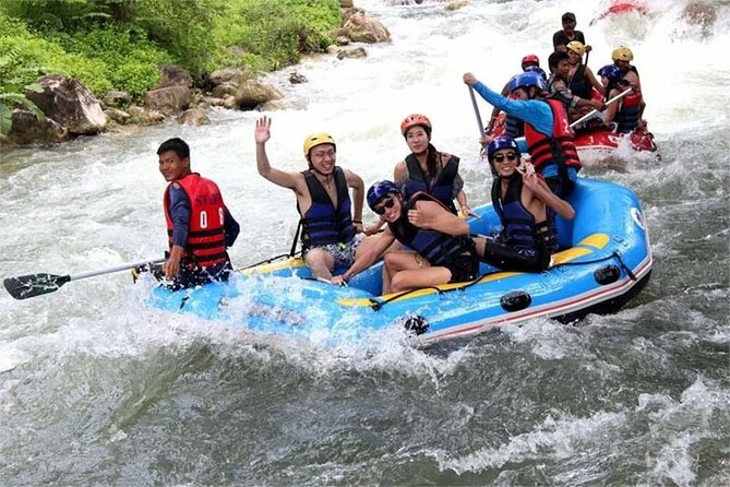 Phang Nga Tour with White Water Rafting and Zipline - Riverside lunch, fresh fruit, and a breather before zipline