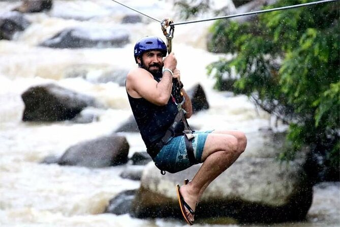 Phang Nga Tour with White Water Rafting and Zipline - Price and value: $45.20 for rafting + zipline + more