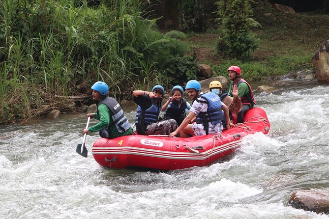 Phuket Adventure with White Water Rafting, Monkey cave and Zip Line+Optional ATV - Lunch at the camp: included with drinks, plus breathing room