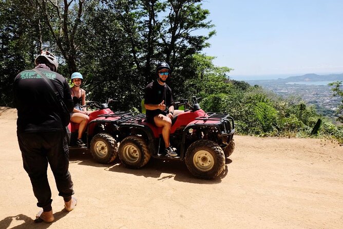 Phuket ATV Tour to Big Buddha View Point and Zipline Adventure - The ATV Ride: Rubber Jungle Trails, Off-Road Sections, and Hills