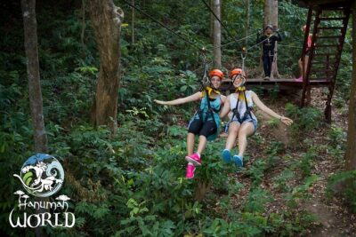 Phuket Hanuman World Combine Zipline Adventure Tickets - Getting geared up and staying safe in the trees