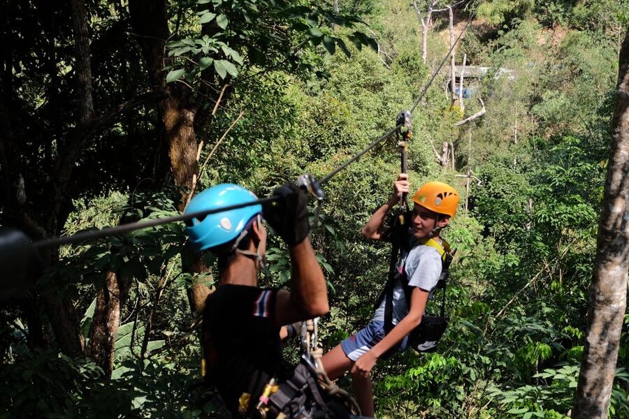 Phuket: Paradise Jungle Zipline Adventure - ATV Option to Narkkerd Mountain: Jungle Mud, Mountain Views, and a Change of Pace