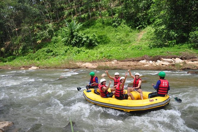 PHUKET-PHANG NGA: White Water Rafting 5 km-ATV-Zipline-LNH - Phuket pickup and the timing reality (about 9 hours)