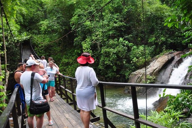 PHUKET-PHANG NGA: White Water Rafting 5 km-ATV-Zipline-LNH - The waterfall mini-trek and swimming break