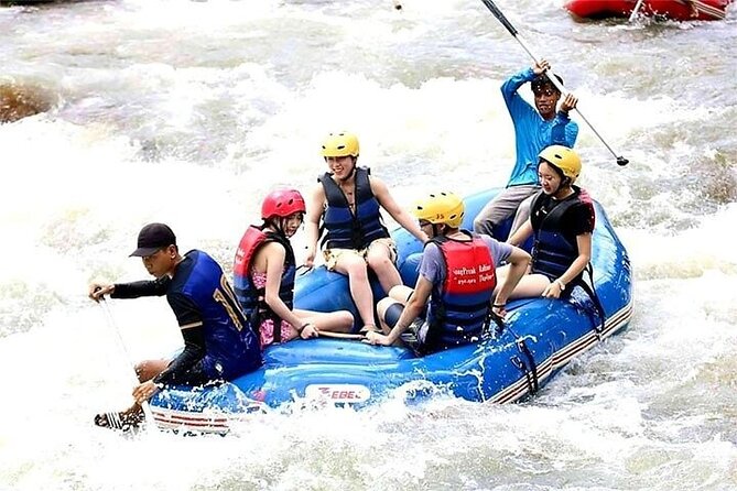 Phuket-Phang Nga: White Water Rafting 7 km.-Zipline-ATV-Lunch - Flying Fox Zipline 150 m: Know the Weight Rules Before You Get to the Harness