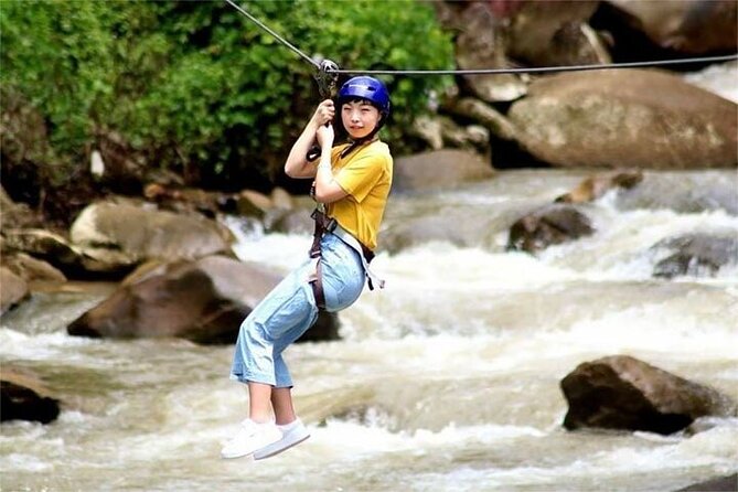 Phuket-Phang Nga: White Water Rafting 7 km.-Zipline-ATV-Lunch - Where the James Bond Stuff Fits: Speedboat, Sea Canoe, and Panyee Village