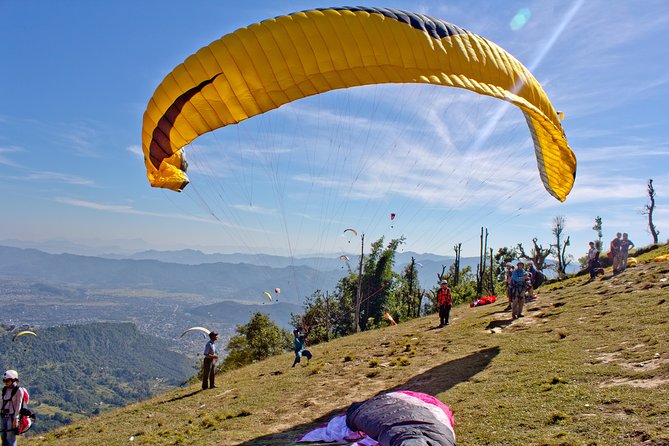 Pokhara Zipline Flying - The landing in Hyangja and how the full 2.5 hours happens