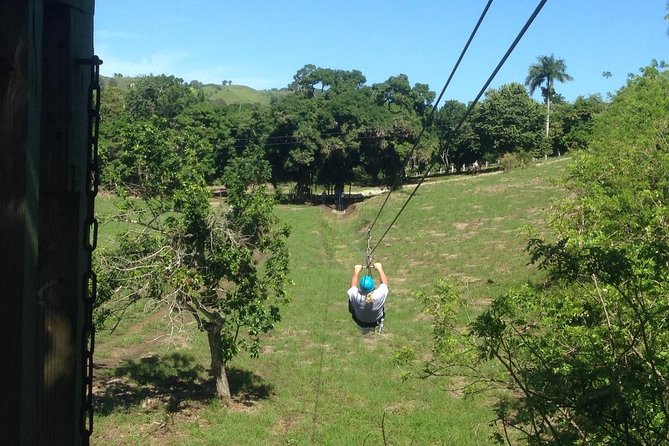 Puerto Plata Zipline Adventure - Walking Between Platforms, Fruit Stops, And Ranch Animal Encounters
