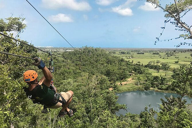 Puerto Rico Ziplining: High-Flying Adventure close to San Juan - Your zipline lineup: 5 rides, with one serious long shot