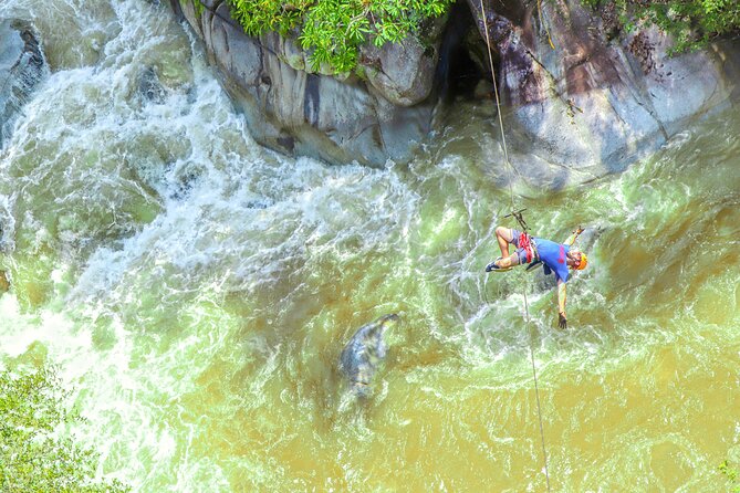 Puerto Vallarta Best Zipline Canopy + Tequila and Speed Boat Ride - River Time: Swim, Kayak, and Waterslides (When Weather Allows)