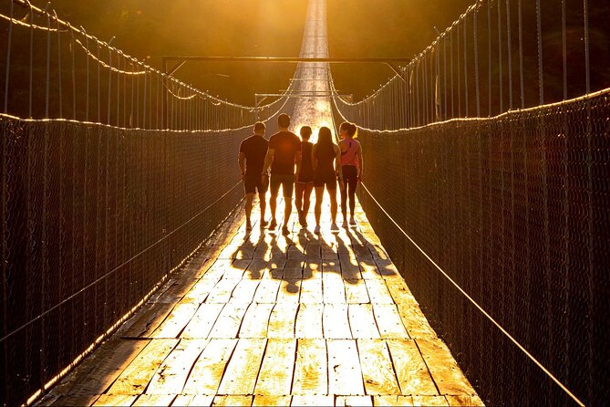 Puerto Vallarta Zipline, Mule ride and Jorullo Bridge Walking - Walking Puente Colgante El Jorullo: The Real Wow Moment