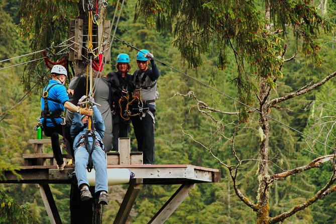 Rainforest Canopy & Zipline Adventure in Ketchikan, AK - Stop 3: Kawanti Adventures—Totem Park, Historic Sawmill, and the General Store Stop
