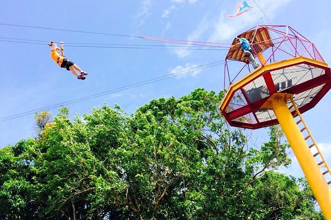 Rainforest Zipline in Foothills of the National Rainforest - Safety gear and guide coaching that actually helps