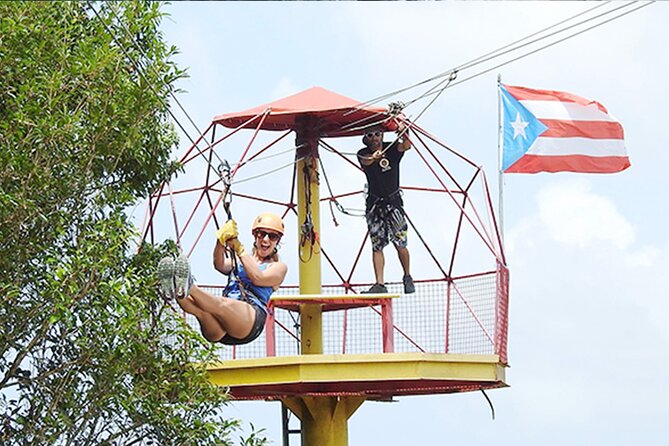 Rainforest Zipline, Luquillo Beach, and Natural Springs Day Trip - Key things to know before you go