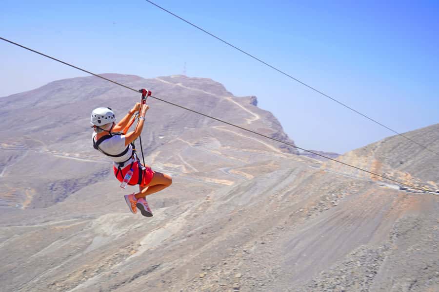 Ras al-Khaimah: Jais Sky Tour Zipline Adventure - First stop: Jais Adventure Center check-in and the shuttle to the park